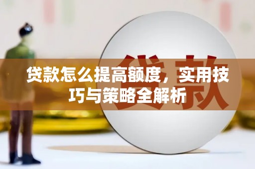 高树贷款怎么提高额度，实用技巧与策略全解析