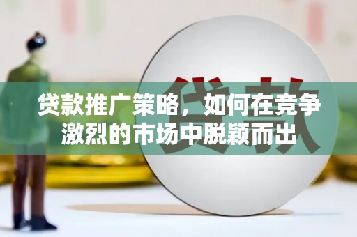 高树贷款推广策略，如何在竞争激烈的市场中脱颖而出