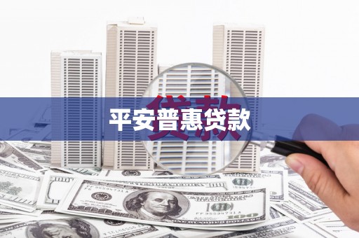 高树平安普惠贷款