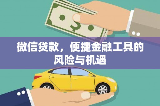 高树微信贷款，便捷金融工具的风险与机遇
