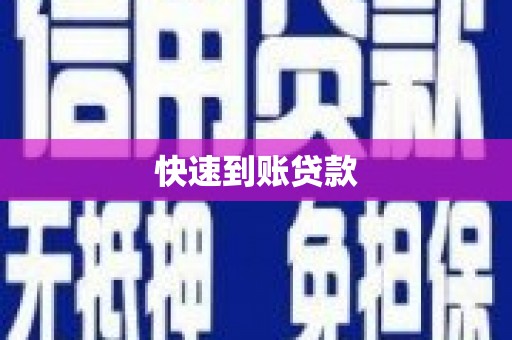 高树快速到账贷款