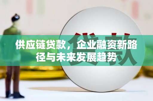 高树供应链贷款，企业融资新路径与未来发展趋势
