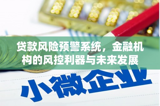 高树贷款风险预警系统，金融机构的风控利器与未来发展