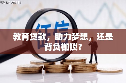 高树教育贷款，助力梦想，还是背负枷锁？