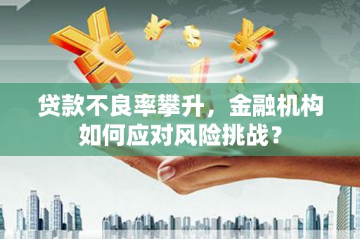 高树贷款不良率攀升，金融机构如何应对风险挑战？