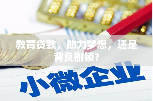 高树教育贷款，助力梦想，还是背负枷锁？