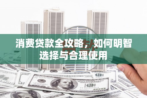 高树消费贷款全攻略，如何明智选择与合理使用