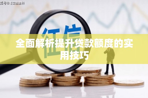 高树全面解析提升贷款额度的实用技巧