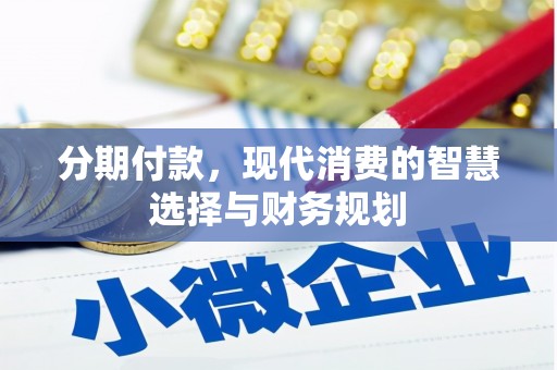 高树分期付款，现代消费的智慧选择与财务规划