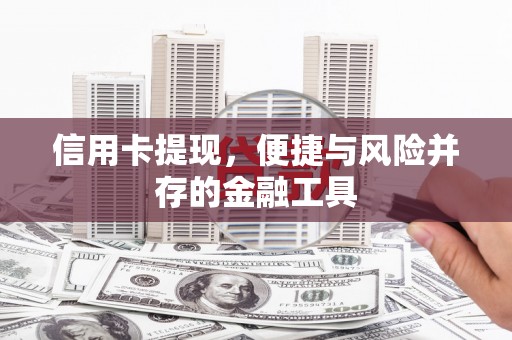 高树信用卡提现，便捷与风险并存的金融工具
