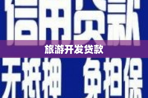 高树旅游开发贷款