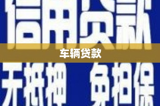 高树车辆贷款