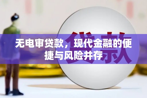 高树无电审贷款，现代金融的便捷与风险并存