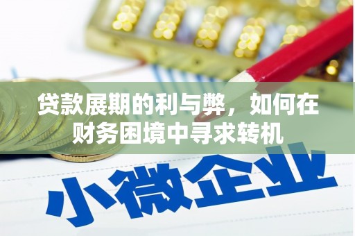 高树贷款展期的利与弊，如何在财务困境中寻求转机