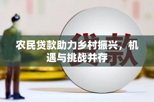 高树农民贷款助力乡村振兴，机遇与挑战并存