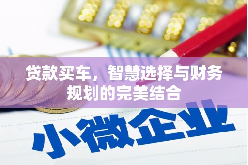 高树贷款买车，智慧选择与财务规划的完美结合