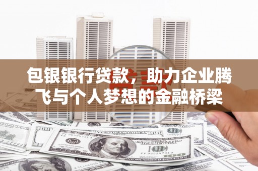高树包银银行贷款，助力企业腾飞与个人梦想的金融桥梁