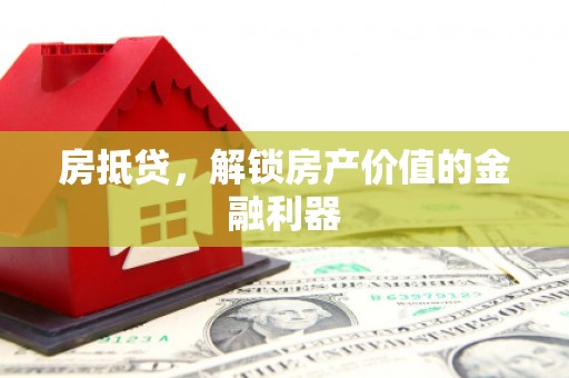 高树房抵贷，解锁房产价值的金融利器