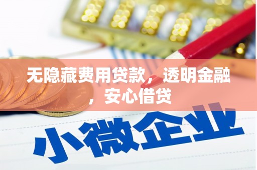 高树无隐藏费用贷款，透明金融，安心借贷
