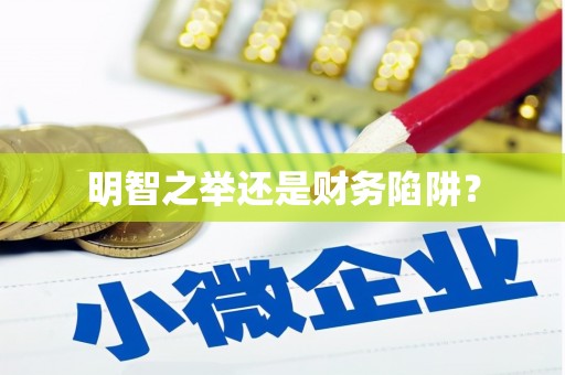 高树明智之举还是财务陷阱？