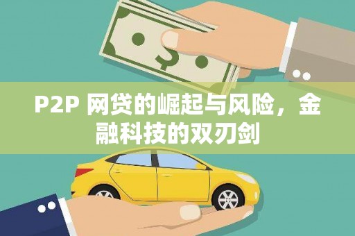 高树P2P 网贷的崛起与风险，金融科技的双刃剑