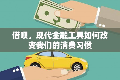 高树借呗，现代金融工具如何改变我们的消费习惯