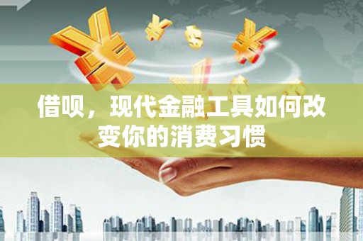 高树借呗，现代金融工具如何改变你的消费习惯