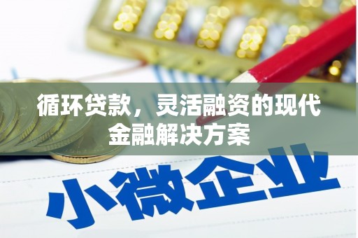 高树循环贷款，灵活融资的现代金融解决方案