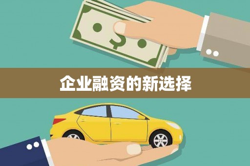 高树企业融资的新选择