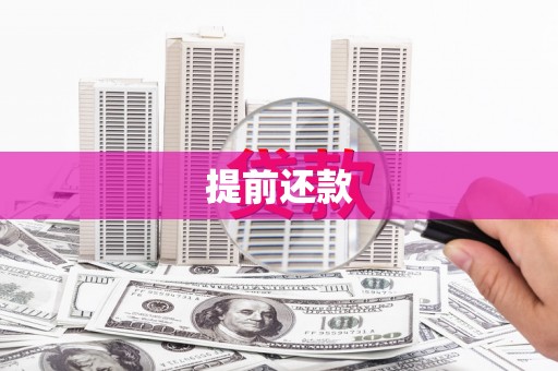 高树提前还款