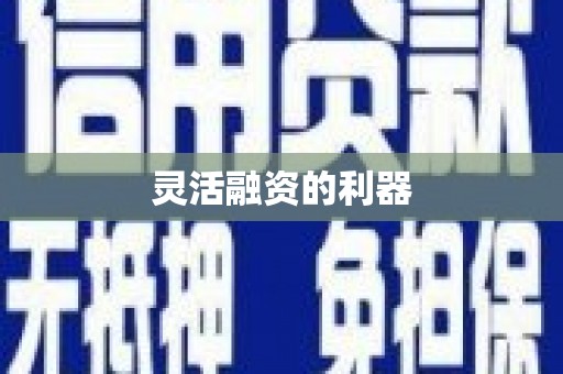 高树灵活融资的利器