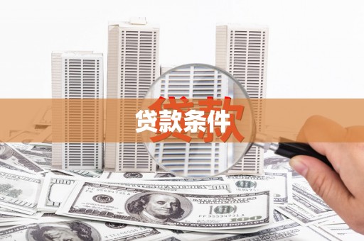 高树贷款条件