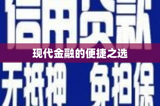 高树现代金融的便捷之选